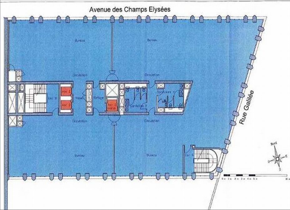 Bureau Paris 707m² Location bureau Paris OLBUR2100719 1